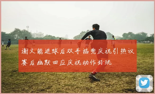 谢文能进球后双手插兜庆祝引热议赛后幽默回应庆祝动作好玩